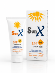 Sun X SPF 60 Sun-Block cream – UVA+UVB Protection