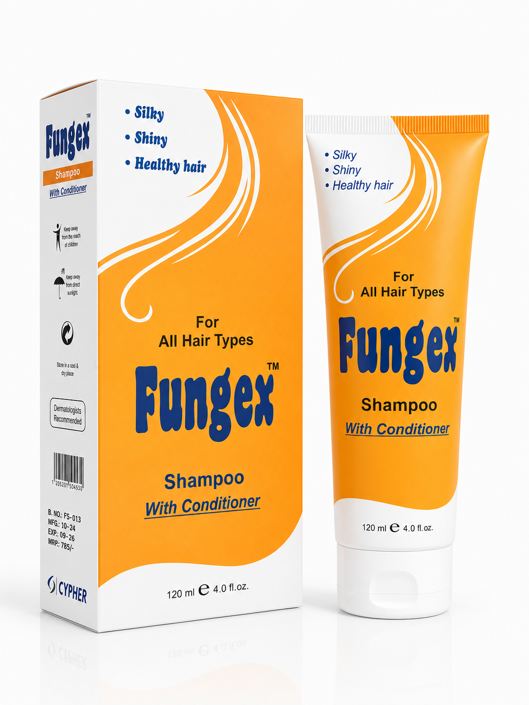 Fungex Shampoo With Conditioner – Anti-Dandruff & Scalp Care Formula