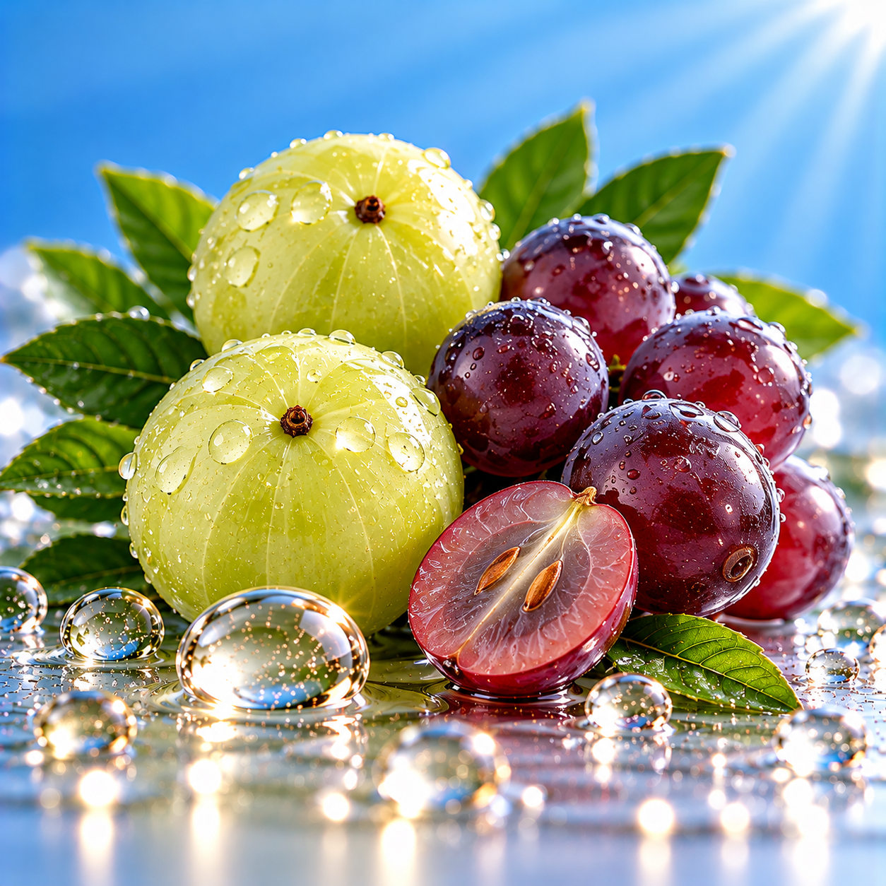 Emblica Fruit Extract & Grape Seed Extract